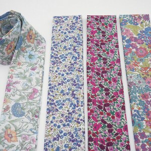 Liberty Scarf/ Skinny Scarf/ Women's Scarves/ Floral Scarf/ Spring Scarves/ Neck Tie/ Purse Scarf/ Gift for Mom, Bridesmaids or Valentine image 12