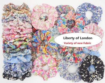 Liberty of London Scrunchies /Floral Scrunchies /Hair Accessories /Fall Schrunchies/ Gift for her, mom, Bridesmaids, Easter, or Valentine
