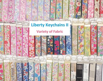 Liberty Keychain/ Keyfob/  Key Strap for men & Women/ Keyring Wristlet/ Key Fob/ Gift for her, mom, Dad,  bridesmaids, or Valentine