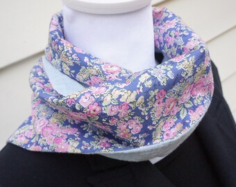 Liberty of London Scarf / Organic Double gauze Scarf /Double-sided Scarf/ Spring Scarf/ Women's Scarf /Gift for her, mom or Valentine