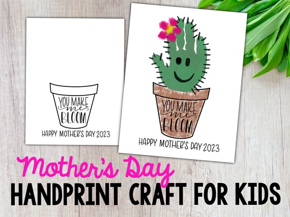 Garden Pot Craft Kit, DIY Craft Kits For Kids, Mother's Day Gifts -12 Pieces