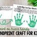 see more listings in the Handprint Crafts section