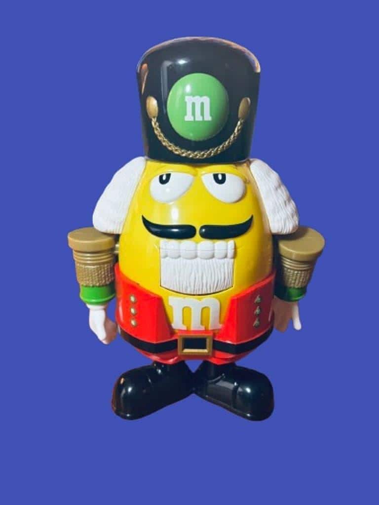 M&m Nutcracker Dispenser - Etsy