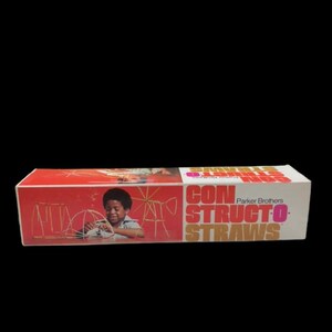 Vintage 1976 Parker Brothers Con Struct O Straws
