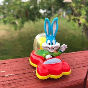 1992 Mcdonalds Tiny Toon Adventures Buster Bunny Toy 3 Inch.