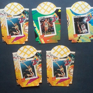 Lot Of 3 1993 McDonald&#39;s NBA French Fry Holders