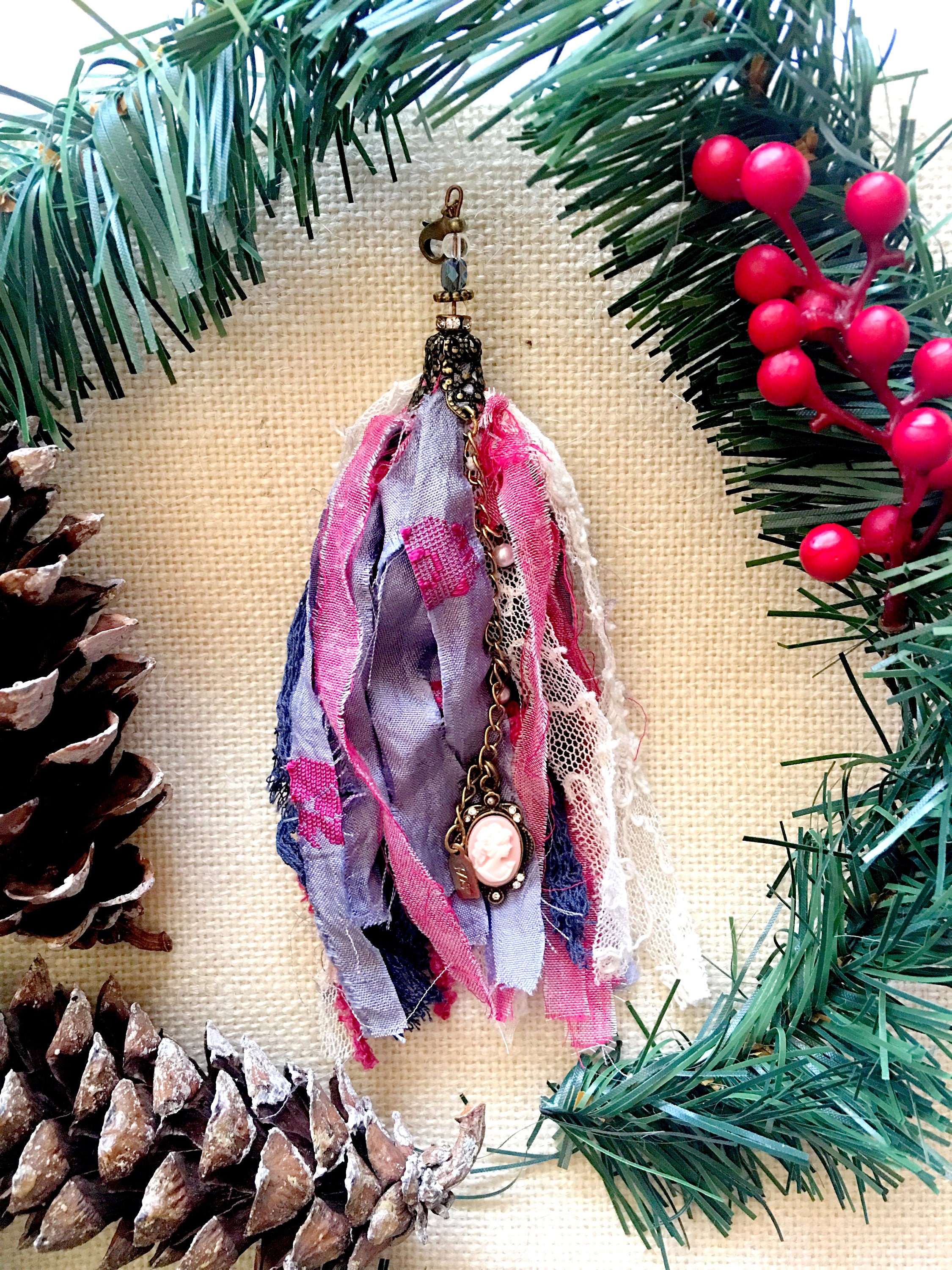 pink and blue romantic tassel ornament unique boho ornaments beautiful christmas ornaments bohemian decor curtain tassel - Beautiful Christmas Ornaments pink and blue romantic tassel ornament unique boho ornaments beautiful christmas ornaments bohemian decor curtain tassel - Beautiful Christmas Ornaments