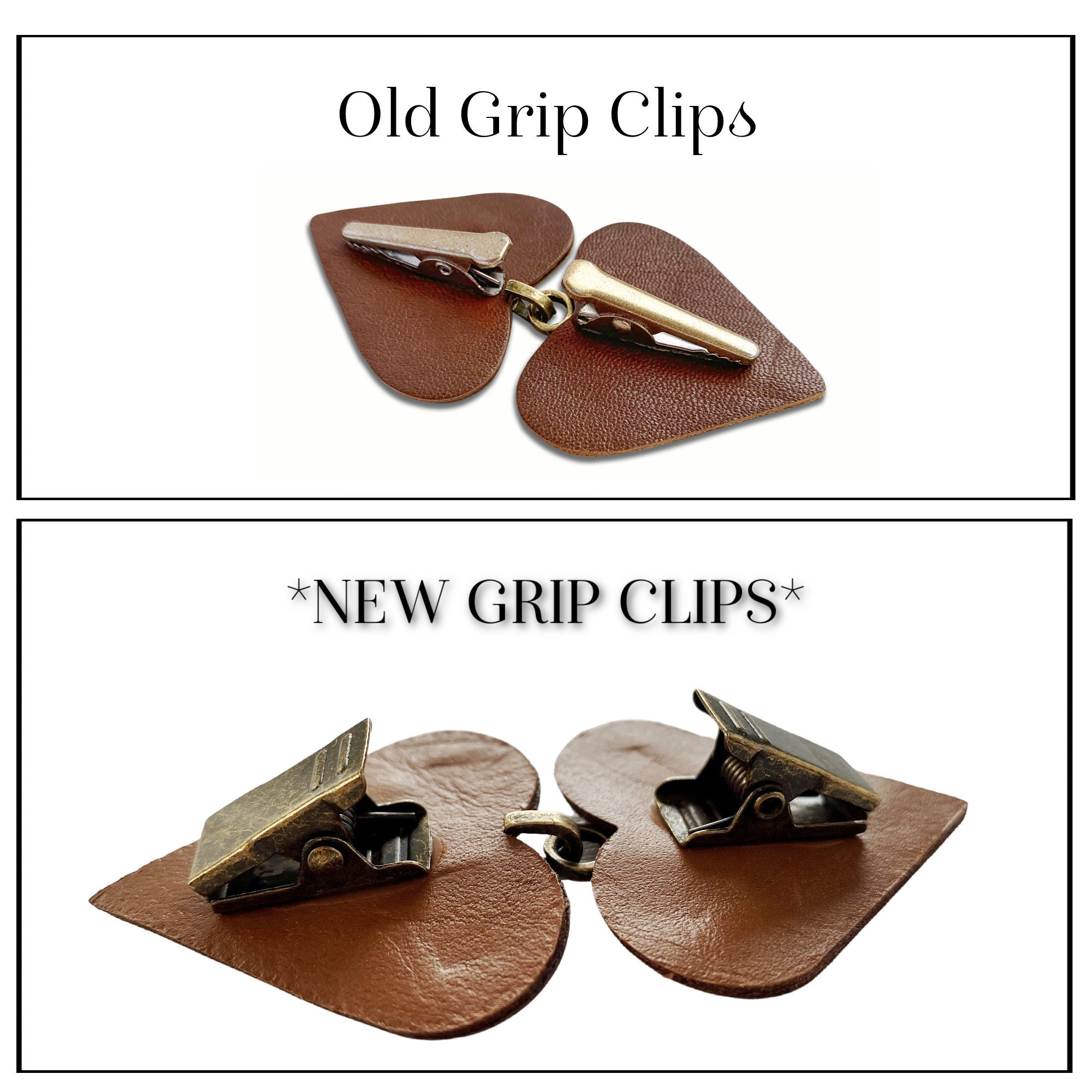 Cinch Clip Waist Cincher Bronze Leaf on Brown Leather Etsy