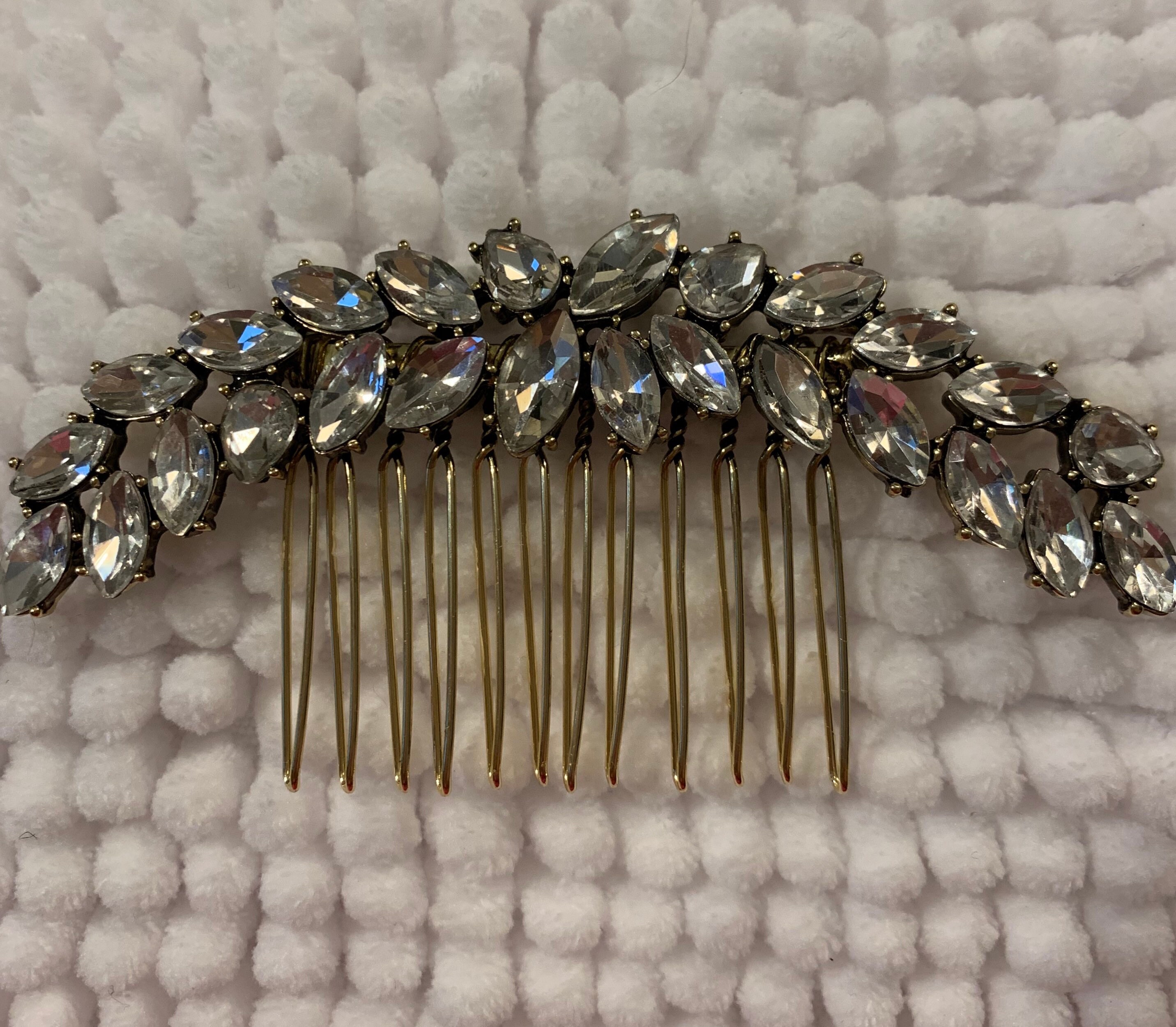 Wedding Day Diamond Rhinestone Hair Comb Accessory Etsy