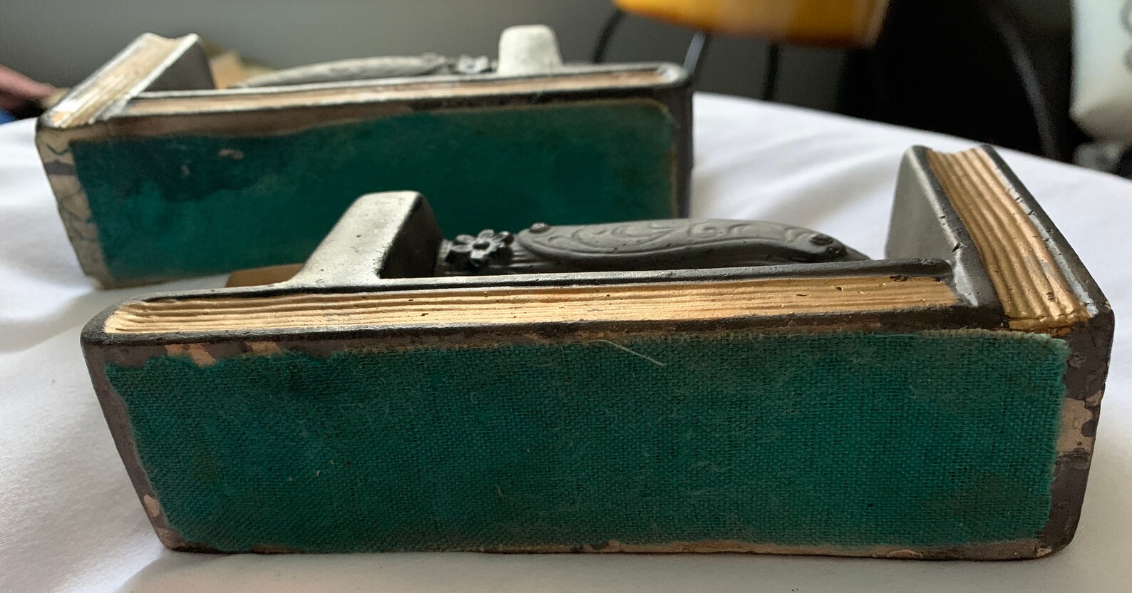 1960s Vintage Ceramic Dueling Pistol Gun Bookends Mfg in Etsy