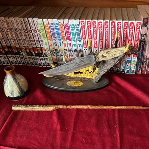 Hand carved wand