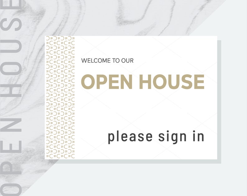 PDF Century 21 Real Estate Welcome to Our Open House Prints Please Leave a Card/_V2 Open House /& Please Sign In Please Remove Your Shoes