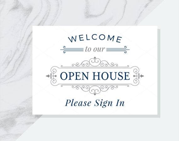 Coldwell Banker Branded 4 Real Estate Welcome to Our Open House Printables Please Remove Your Shoes Welcome to Open House /& Please Sign In