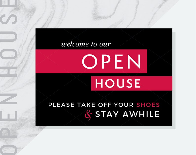 8 keller williams real estate open house signs welcome to etsy