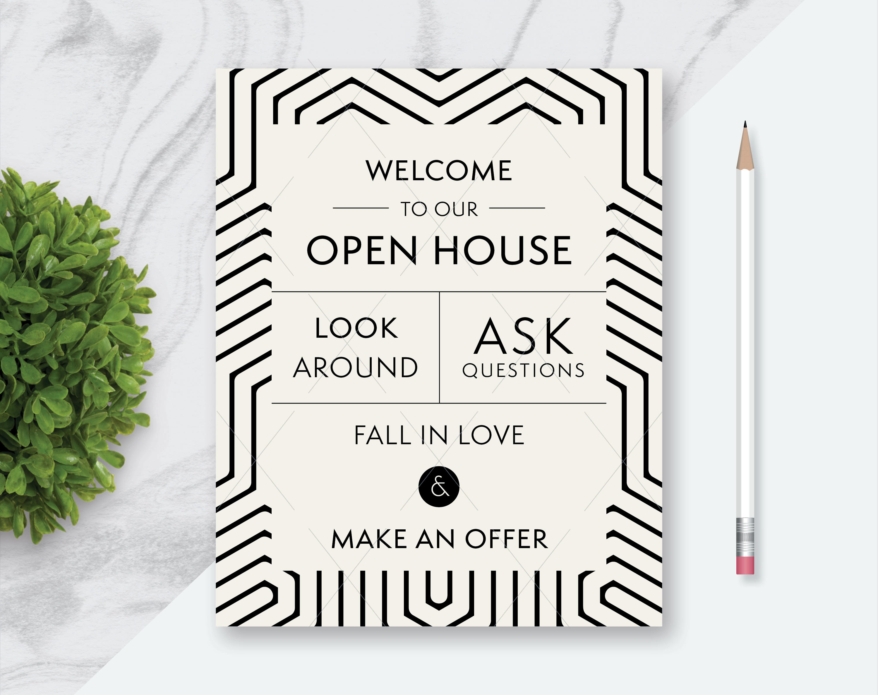 Correct Estate \ picture about Welcome to Our Open House Printable named Legitimate Estate \