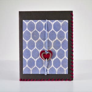 Liefde, zilveren hart charme, cadeau, wenskaart, origineel ontwerp, kunstkaart