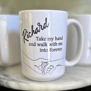 Minimalist Personalized JW 15oz Mugs