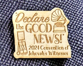 JW Convention Welcome Lapel Pins set of 10
