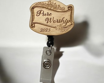JW Regional Convention Badge Reel for Lapel Badge
