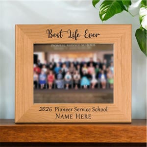 Frames for Pioneer School 5x7 Wood Frame English & Spanish