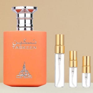 Taskeen Peach Paris Corner | 1,2,3,5ML Atomizer | Decant Sample | Arabian Perfume | Warm Fruity Floral