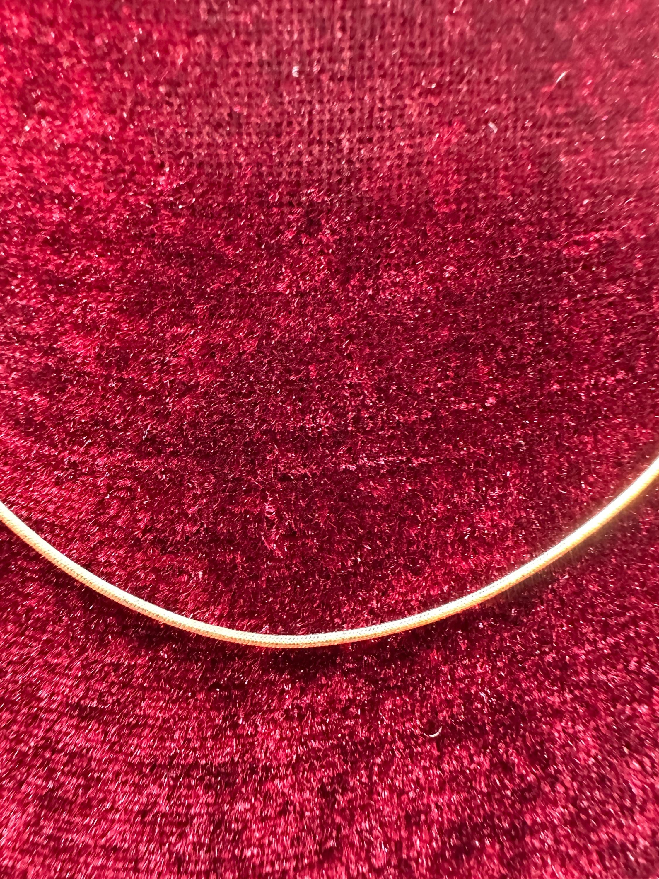 14K Yellow Gold Snake Chain Necklace~22”