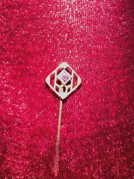 Very Vintage Art Deco Stick Pin~2 1/2”