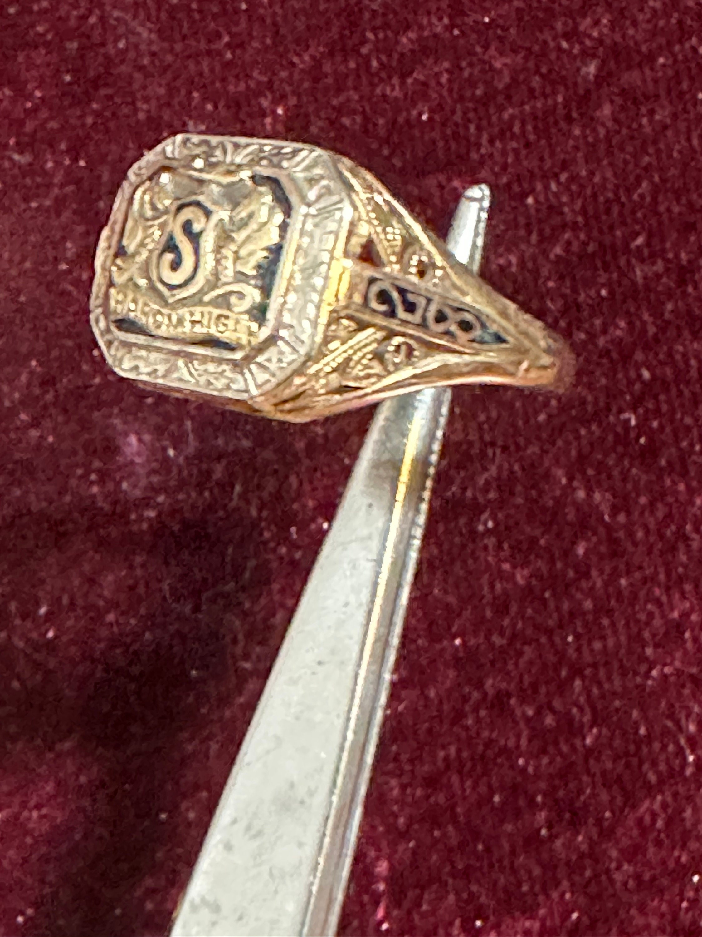 Very Vintage 10K 1928 Class Ring~size 7 3/4 - Etsy