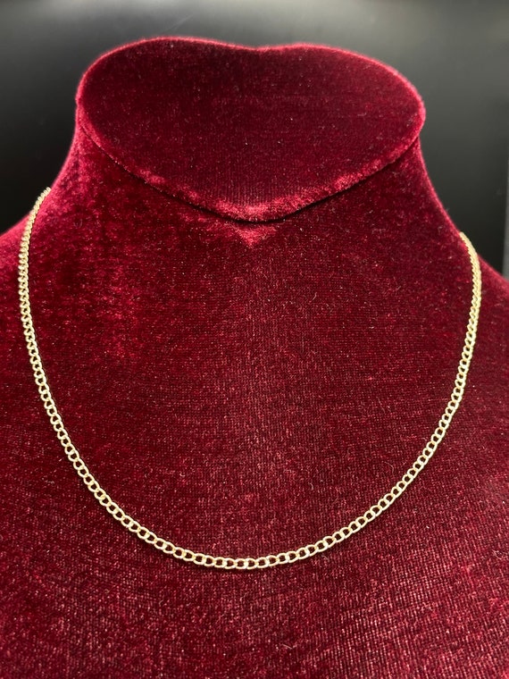 18K Yellow Gold Link Chain~2.5mm~25”