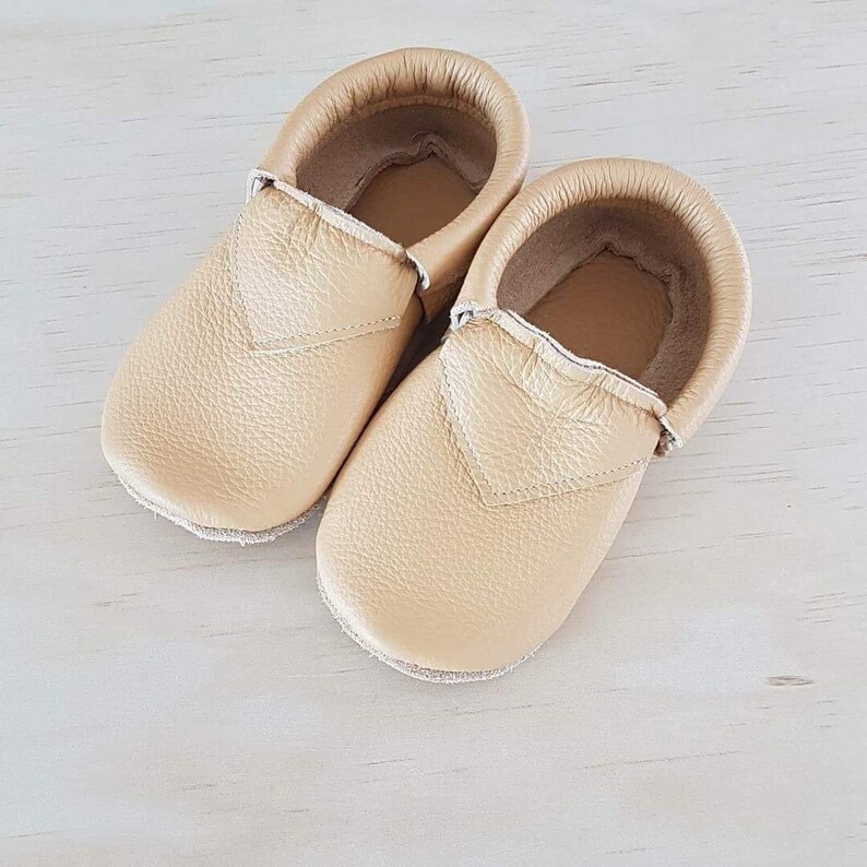 baby leather moccasin shoes