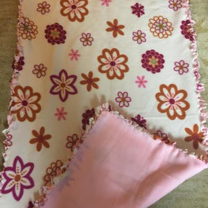 Flower Fleece Blanket