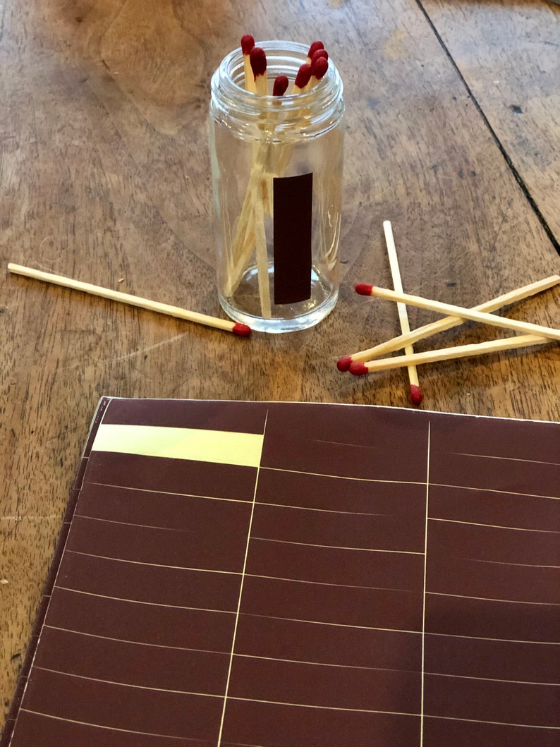 Match Strike Paper 8.5 x 11 Scored Sheet 2 Etsy