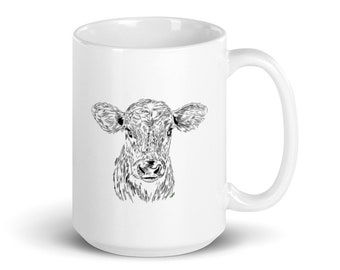 Cow Coffee Mug - Farm Animal Collection