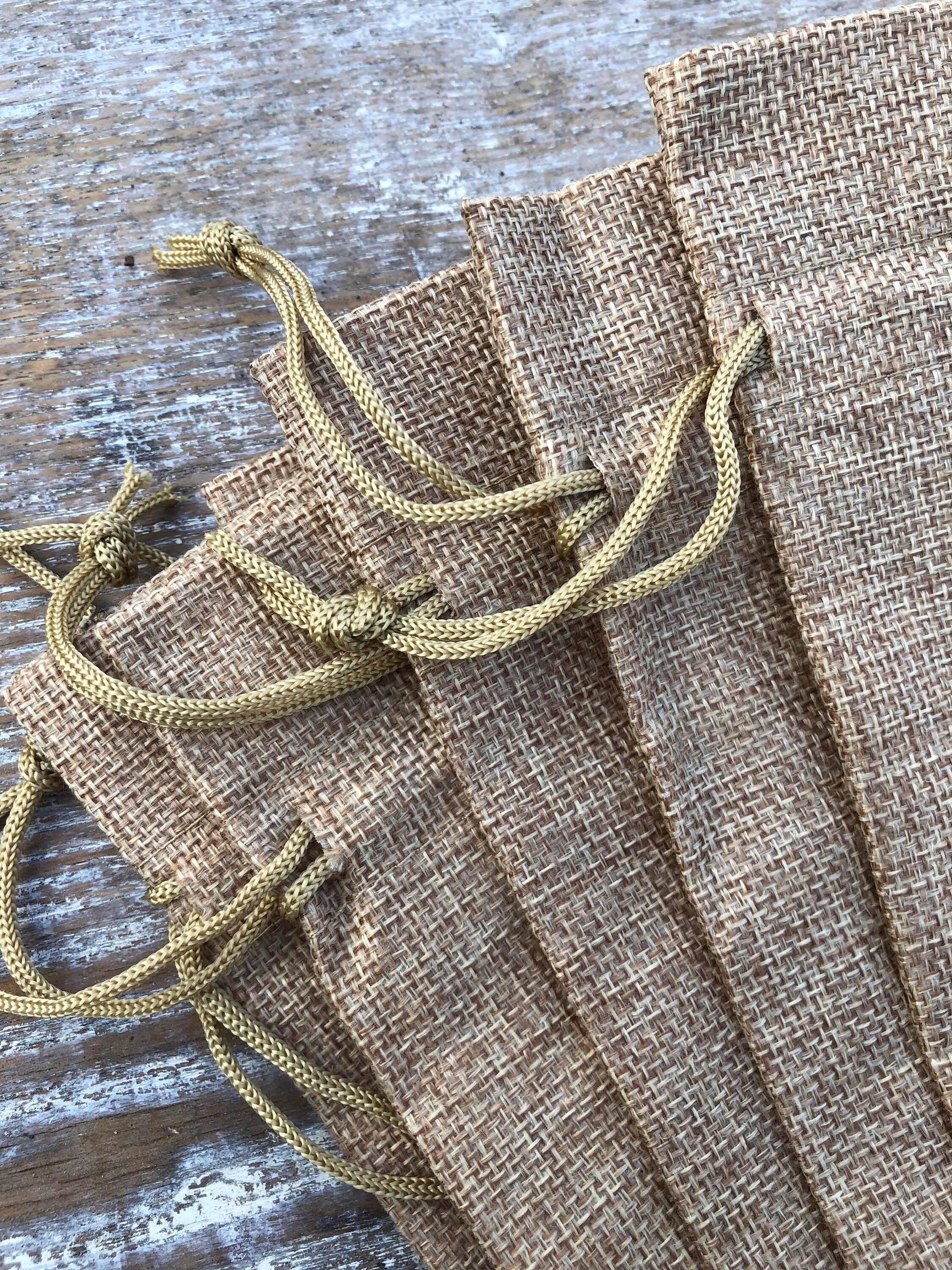 10 Large Burlap Gift Bags with Drawstring 10x16 Burlap Sacks for Gifts and Storage Etsy