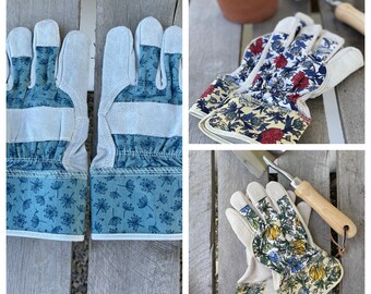 Home & Living Outdoor & Gardening Garden Gloves & Aprons One Size Ladies "Blue Queen Of The Garden" Gardening Gloves 