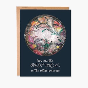 Carte de fête des mères, bonne fête des mères, carte de sa fille, carte d'anniversaire de maman, carte d'un enfant, carte d'anniversaire de maman, code d'article - COTC M05