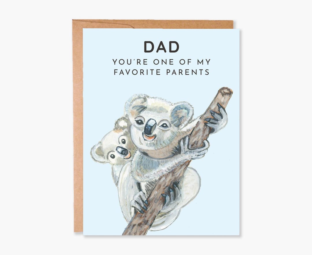 Funny Father's Day Card, Fathers Day Pun, Card for Dad, Dad Joke Card ...