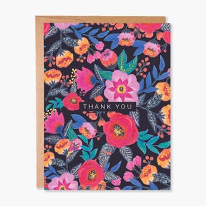 Jeu de cartes de remerciement florales, cartes de remerciement fleurs, cartes de botanique, paquet de cartes de remerciement, jeu de cartes aquarelle, code d'article - COTC T12