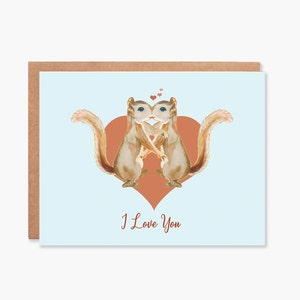 Carte pour mari, carte d'anniversaire, carte pour couple, carte de Saint-Valentin petit ami, carte de Saint-Valentin, code d'article - COTC L29