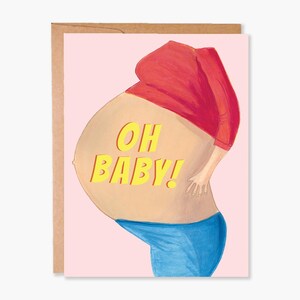 Carte de naissance, carte de naissance non sexiste, carte de bébé fille, bébé garçon, cartes de baby shower, carte de félicitations de bébé, code d'article - COTC C14
