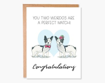Funny Wedding Card Funny Bridal Shower Card Funny Wedding Congratulations Card Engagement Funny Wedding card Bride, Item Code - COTC W06