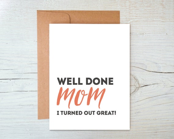 Jeu De Mots Carte De Fête Des Mères, Maman Tu Es Une Dans Une Carte De Melon, Carte D