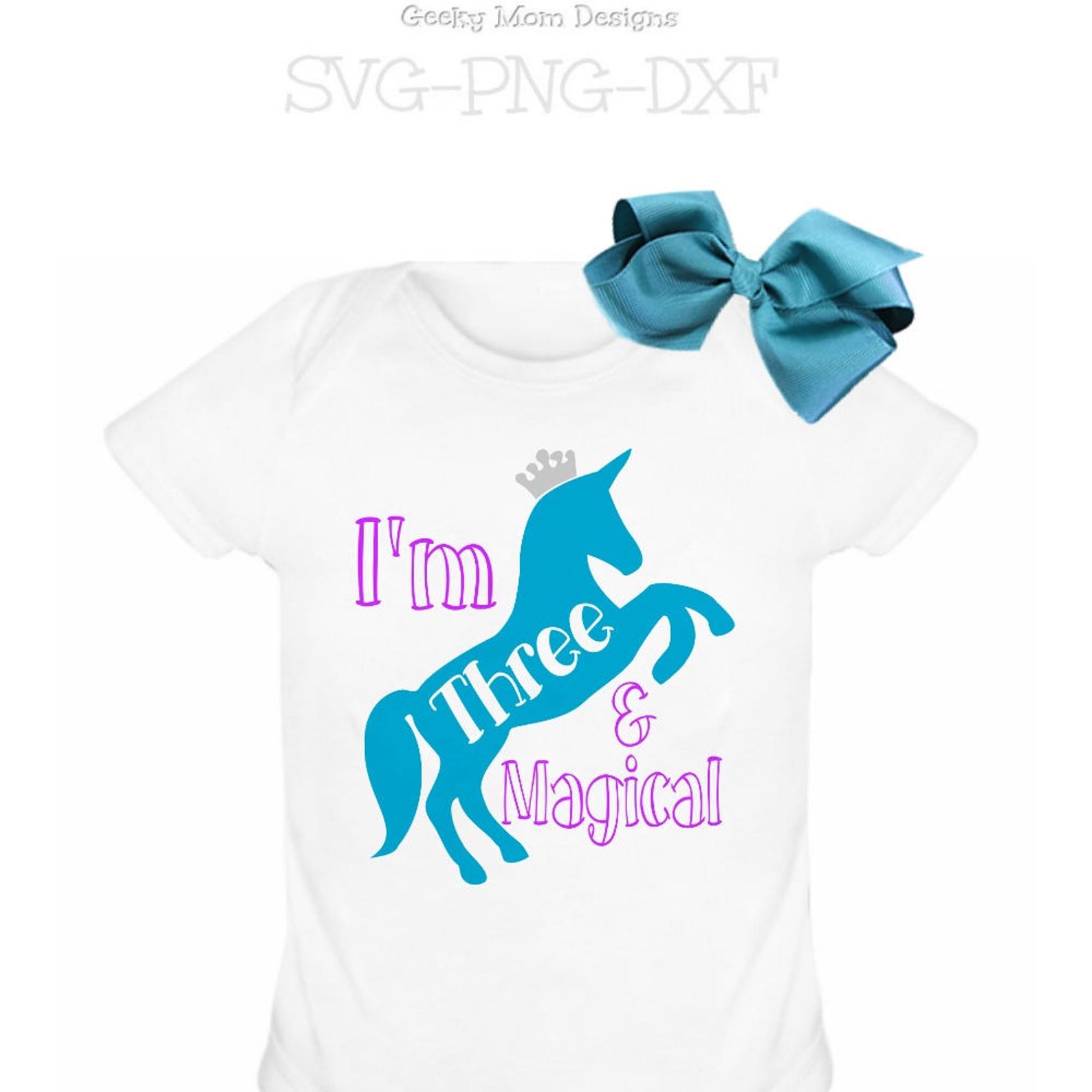 Unicorn Svg Design Bundle Sale Unicorn Birthday Svg Dxf | Etsy