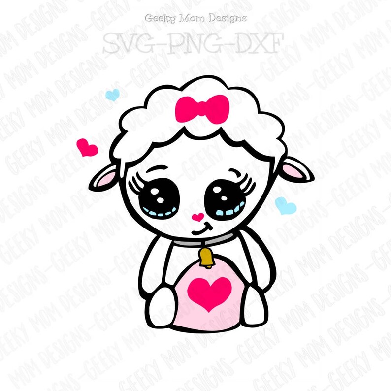 Download Baby Lamb Svg Little Sheep Cut File Makes An Adorable Tshirt Etsy