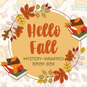 Fall Mystery-Wrapped Book Box | Thrifted 16 Reading Accessories | Autumn Bookish Bundle