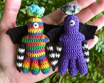 Crochet Mini Monster - Pride Colours
