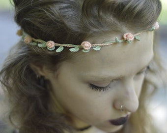 Crochet Flower Crown