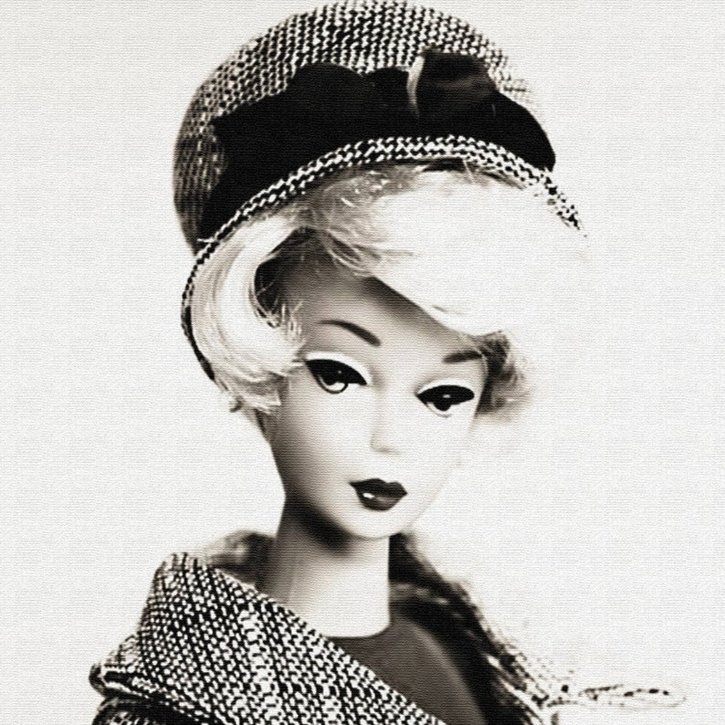 Barbie Barbie Art Print Barbie Digital Poster Wall Art | Etsy