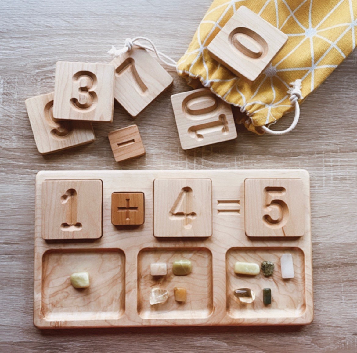 Educational Math Materials / Math Set / Counting made to Etsy
