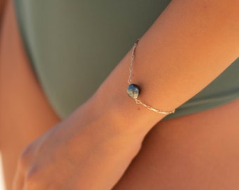 Tahitian Pearl Bracelet ~ Gold Filled or Sterling Silver 925 ~ Handmade ~ Hippie ~Bohemian ~Jewelry ~Stackable  MB064